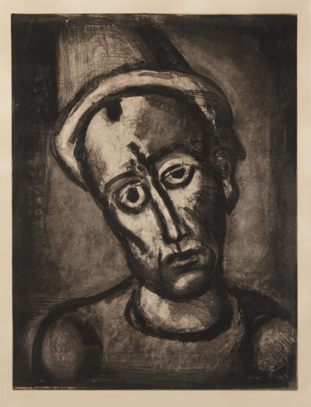 Qui Ne Se Grime Pas?, pl. 8, from Miserere (Self Portrait)-1922 Qui Ne Se Grime Pas?, pl. 8, from Miserere (Self Portrait)-1922