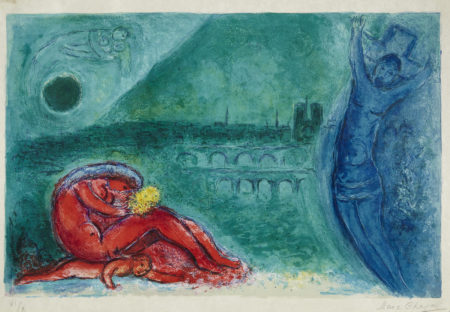 Quai de la Tournelle, pl. 1, from Regards sur Paris (M. 351; C. bk. 53)-1960 Quai de la Tournelle, pl. 1, from Regards sur Paris (M. 351; C. bk. 53)-1960