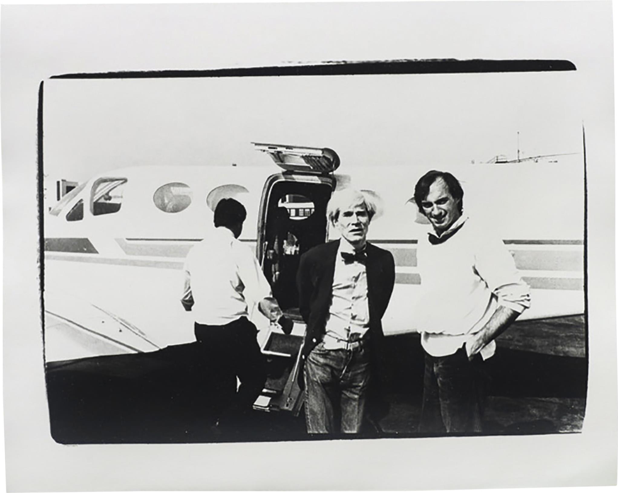 Andy Warhol and Jon Gould-1978 Andy Warhol and Jon Gould-1978