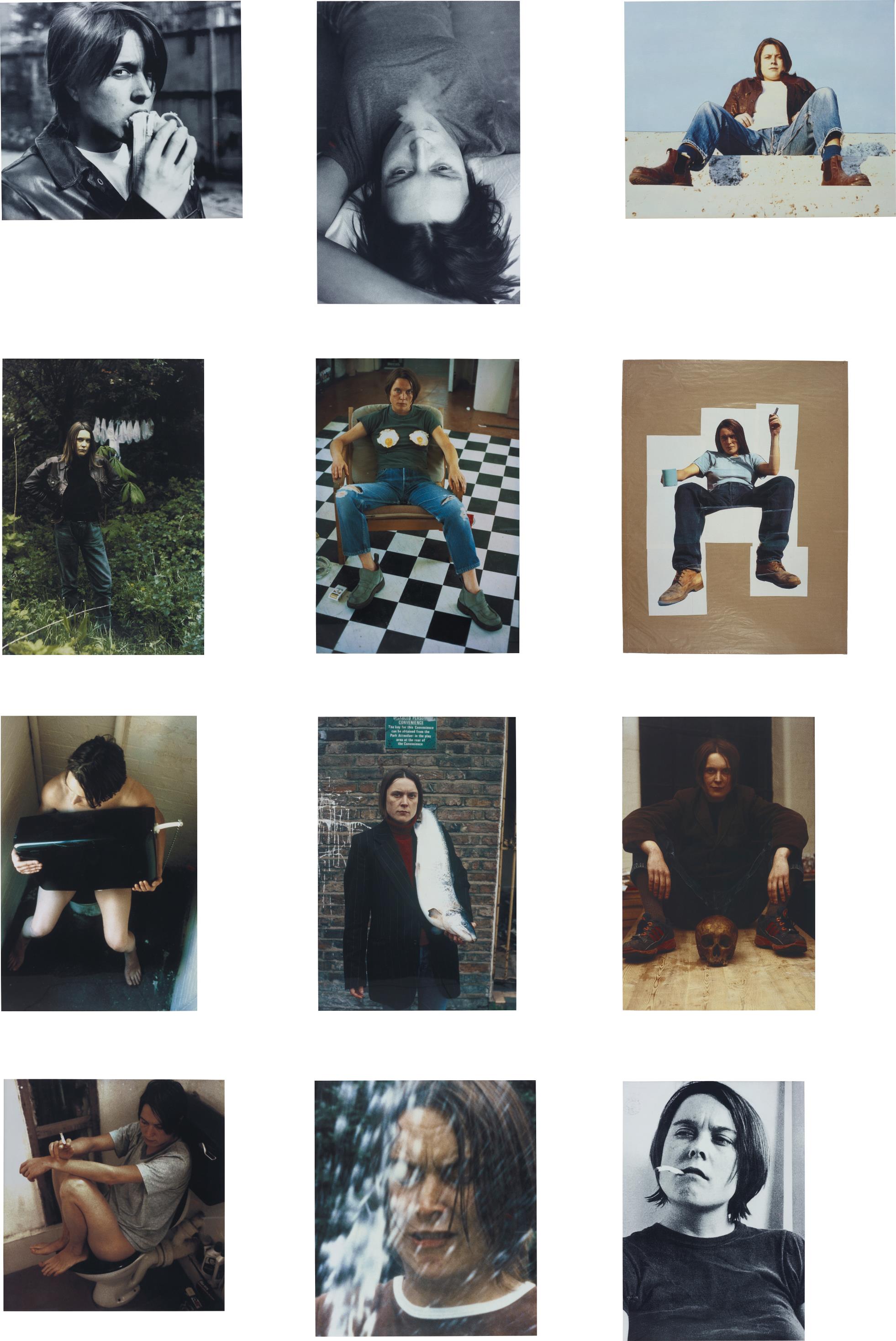 Self Portraits 1990-1998 (complete portfolio of 12 works)-1999 Self Portraits 1990-1998 (complete portfolio of 12 works)-1999