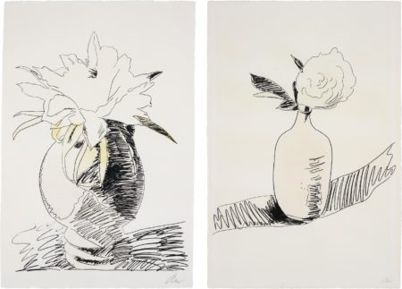 Flowers (Hand-Coloured): two plates-1974 Flowers (Hand-Coloured): two plates-1974