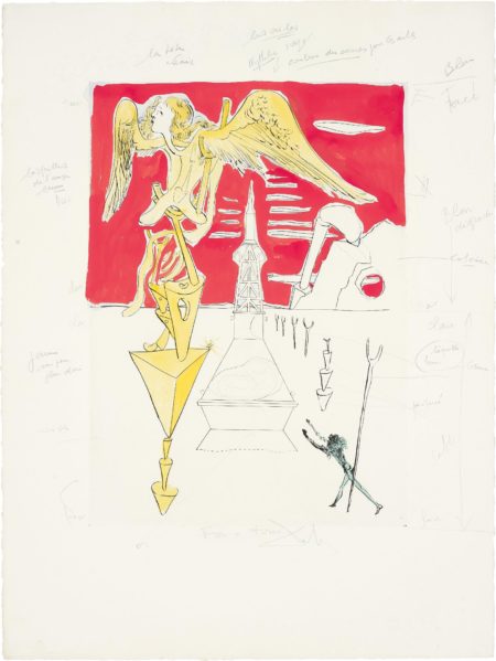 La Fusee (The Rocket), for Hommage a Leonardo da Vinci (American Inventions)-1975 La Fusee (The Rocket), for Hommage a Leonardo da Vinci (American Inventions)-1975