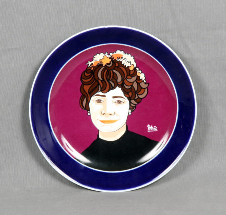 Garcia Patino, Antonio - Portrait of Rosalia de Castro- Garcia Patino, Antonio - Portrait of Rosalia de Castro-