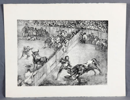 Plaza partida. Los toros de Burdeos, 1824-1825-1825 Plaza partida. Los toros de Burdeos, 1824-1825-1825