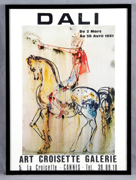 Dali Exhibition 1981 Cannes France- Dali Exhibition 1981 Cannes France-