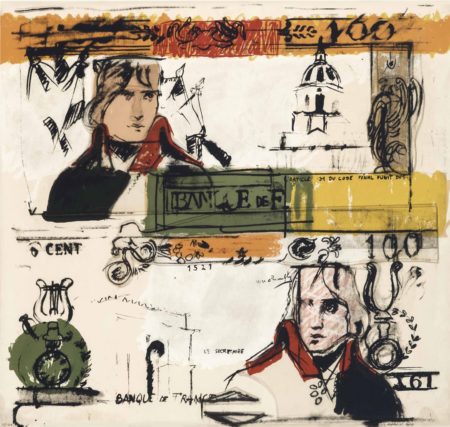 Double French Money, from Four on Plexiglas-1969 Double French Money, from Four on Plexiglas-1969