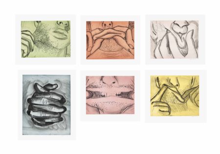 Six Prints by the Artist (Including: Soft Ground Etching - Yellow, 2006; Soft Ground Etching - Lavander, 2007; Soft Ground Etching - Blue, 2006; Soft Ground Etching - Green, 2007; Soft Ground Etching - Coral, 2007; Soft Ground Etching - Rose, 2007-2007 Six Prints by the Artist (Including: Soft Ground Etching - Yellow, 2006; Soft Ground Etching - Lavander, 2007; Soft Ground Etching - Blue, 2006; Soft Ground Etching - Green, 2007; Soft Ground Etching - Coral, 2007; Soft Ground Etching - Rose, 2007-2007