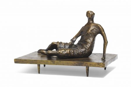 Maquette for a Draped Reclining Woman-1959 Maquette for a Draped Reclining Woman-1959
