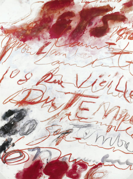 After Cy Twombly - Untitled-1986 After Cy Twombly - Untitled-1986
