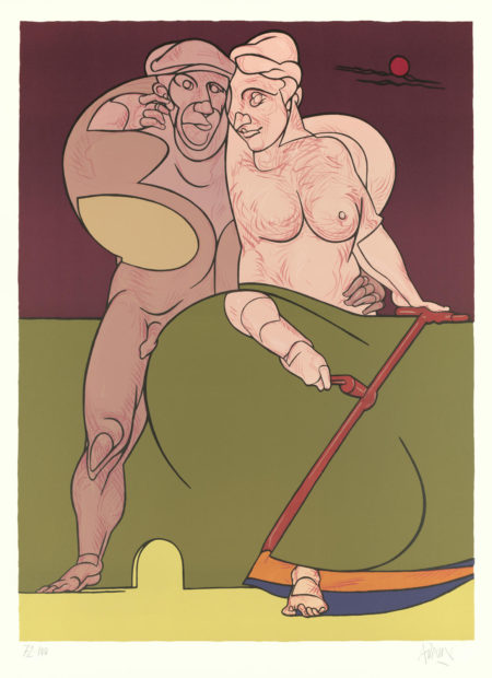 Picasso et la femme Neoclassique; Pandora's box-1983 Picasso et la femme Neoclassique; Pandora's box-1983