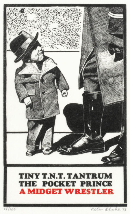 Tiny T.N.T. Tantrum The Pocket Prince, from '18 Small Prints'-1973 Tiny T.N.T. Tantrum The Pocket Prince, from '18 Small Prints'-1973