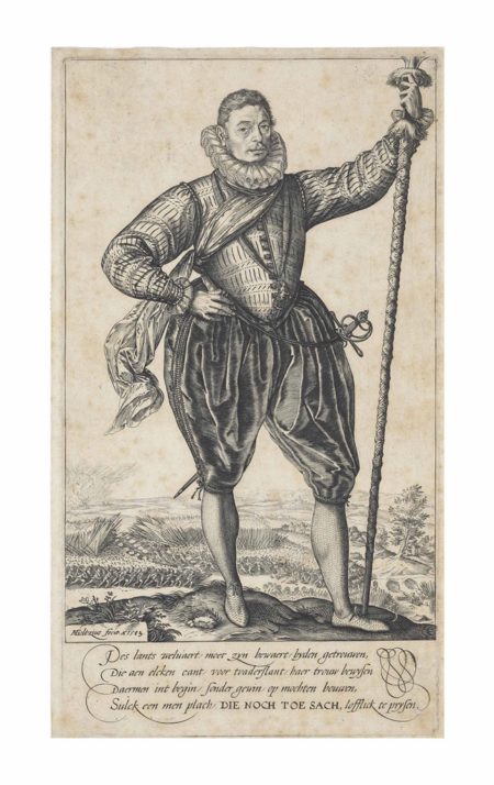 Pike-Bearer, facing right-1583 Pike-Bearer, facing right-1583