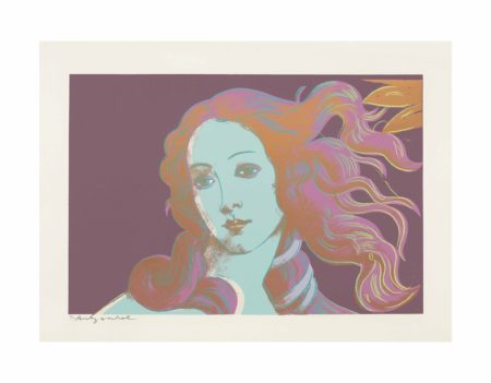 One plate from: Details of Renaissance Paintings (Sandro Botticelli, Birth of Venus, 1482)-1984 One plate from: Details of Renaissance Paintings (Sandro Botticelli, Birth of Venus, 1482)-1984