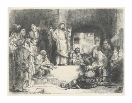 Christ preaching ('La Petite Tombe')-1652 Christ preaching ('La Petite Tombe')-1652