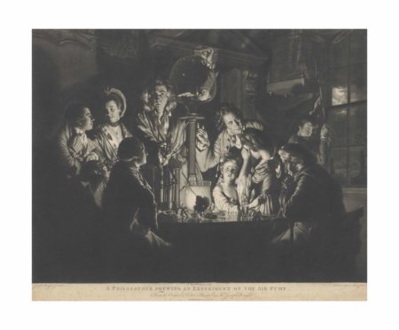 After Joseph Wright Of Derby - A Philosopher Shewing an Experiment on the Air Pump-1769 After Joseph Wright Of Derby - A Philosopher Shewing an Experiment on the Air Pump-1769