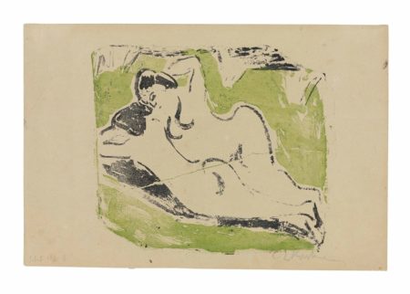 Sich sonnende Badende-1909 Sich sonnende Badende-1909