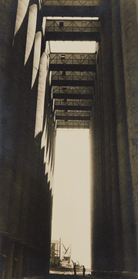 Rosenbaum Grain Elevators, Chicago, IL. (Our 'temple view')-1935 Rosenbaum Grain Elevators, Chicago, IL. (Our 'temple view')-1935