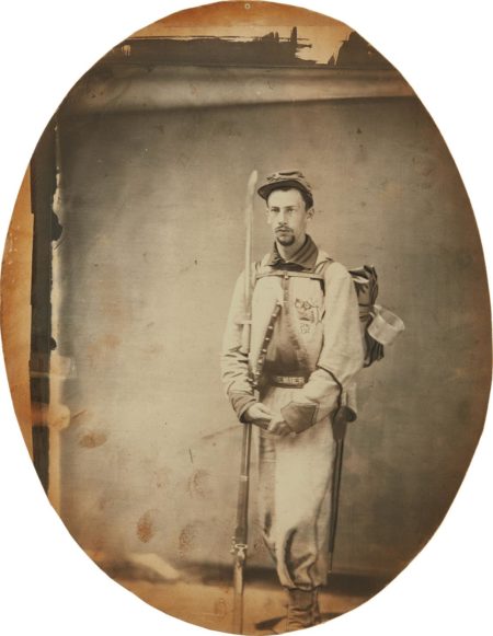 Unknown Photographer - Portrait of Francis E. Brownell, “Ellsworth’s Avenger,” and Portrait of an Unknown Woman-1861 Unknown Photographer - Portrait of Francis E. Brownell, “Ellsworth’s Avenger,” and Portrait of an Unknown Woman-1861