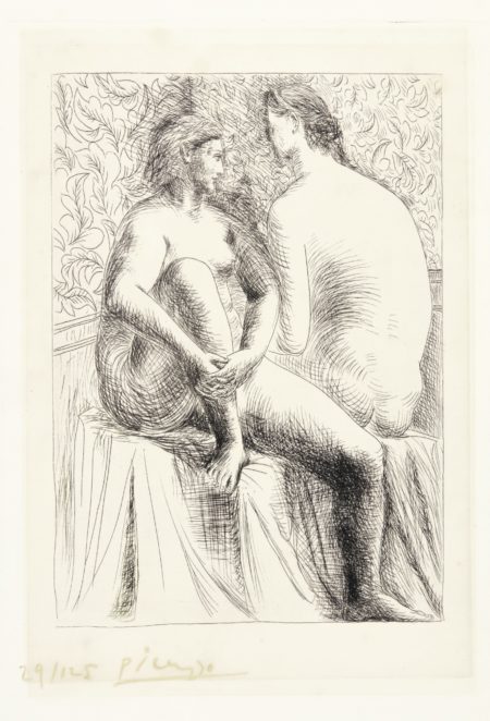 Deux Femmes Nues. II (B. 132; Ba. 199)-1930 Deux Femmes Nues. II (B. 132; Ba. 199)-1930