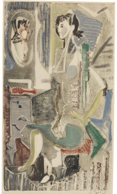 Untitled (Mujer Frente Al Espejo)-1954 Untitled (Mujer Frente Al Espejo)-1954