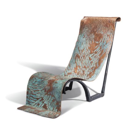 Conrad Hicks - A Unique 'Copper Chaise'-2016 Conrad Hicks - A Unique 'Copper Chaise'-2016
