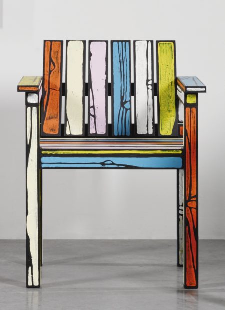 Richard Woods-Sebastian Wrong-Studio Chair, From The Wrongwoods Principal Collection-2012 Richard Woods-Sebastian Wrong-Studio Chair, From The Wrongwoods Principal Collection-2012
