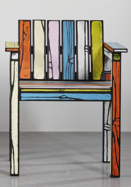Richard Woods-Sebastian Wrong-Studio Chair, From The Wrongwoods Principal Collection-2012 Richard Woods-Sebastian Wrong-Studio Chair, From The Wrongwoods Principal Collection-2012