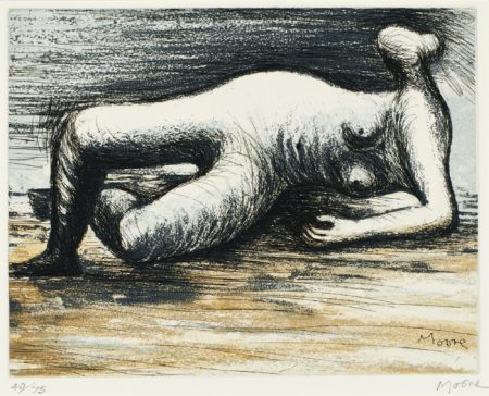 Sketchbook Edition B: Reclining Nude (C. 670)-1983 Sketchbook Edition B: Reclining Nude (C. 670)-1983