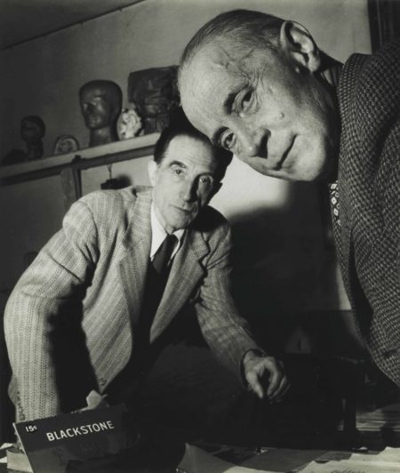 Jacques Villon And Marcel Duchamp, November-1950 Jacques Villon And Marcel Duchamp, November-1950