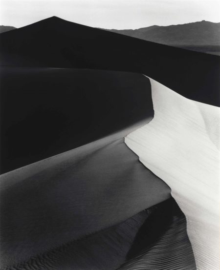 Sand Dunes, Sunrise, Death Valley National Monument, California-1948 Sand Dunes, Sunrise, Death Valley National Monument, California-1948