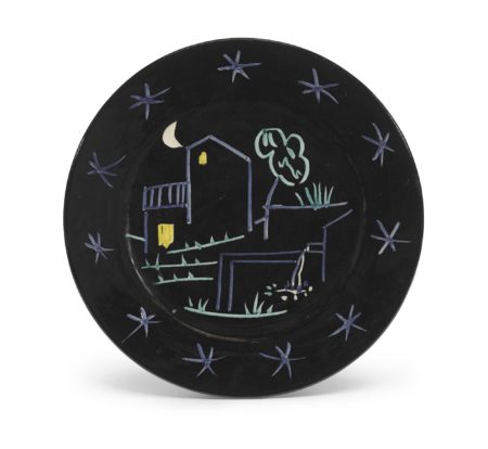Paysage, Variante Aux Trois Etoiles (A. R. 205)-1953 Paysage, Variante Aux Trois Etoiles (A. R. 205)-1953