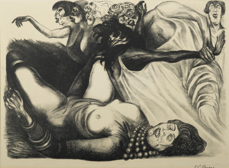 Jose Clemente Orozco - Mujeres (H. 28)-1935 Jose Clemente Orozco - Mujeres (H. 28)-1935