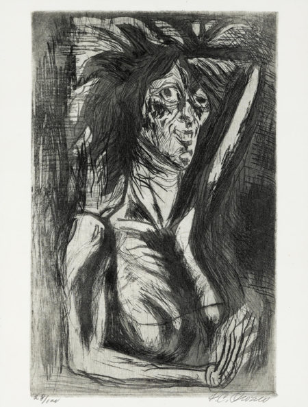 Jose Clemente Orozco - La Loca (H. 38)-1944 Jose Clemente Orozco - La Loca (H. 38)-1944