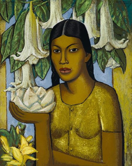 After Alfredo Ramos Martinez - La India De Las Floripondiasla India De Las Floripondias-1948 After Alfredo Ramos Martinez - La India De Las Floripondiasla India De Las Floripondias-1948