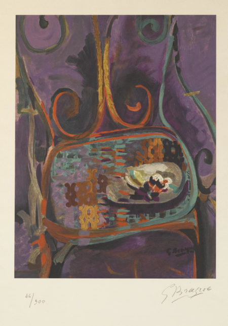 After Georges Braque - La Chaise-1960 After Georges Braque - La Chaise-1960