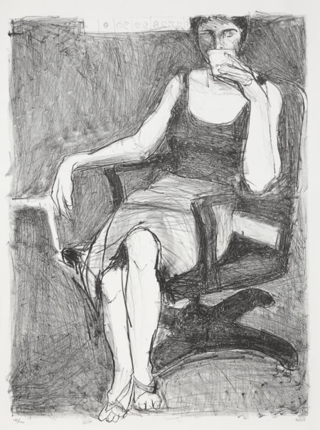 Seated Woman Drinking From A Cup-1965 Seated Woman Drinking From A Cup-1965