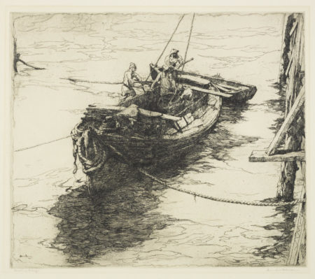Armin Carl Hansen - Sardine Barge (W. 43)-1922 Armin Carl Hansen - Sardine Barge (W. 43)-1922