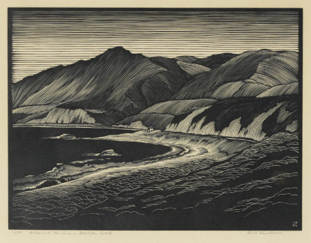 Hills And The Sea - Malibu Coast-1930 Hills And The Sea - Malibu Coast-1930