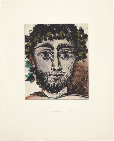 After Pablo Picasso - Tete De Faune (Head Of A Faun)-1960 After Pablo Picasso - Tete De Faune (Head Of A Faun)-1960