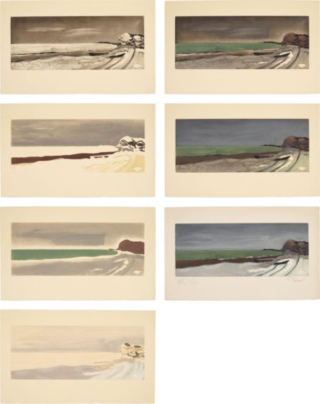 After Georges Braque - Varengeville: Seven Impressions-1956 After Georges Braque - Varengeville: Seven Impressions-1956