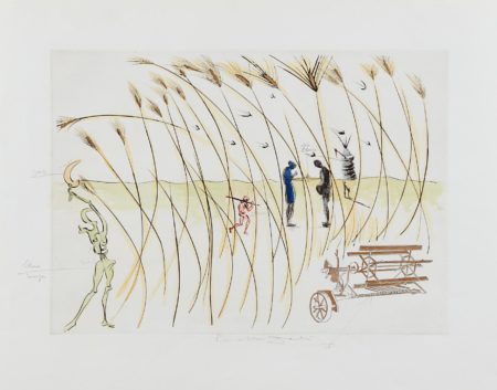 La Moissonneuse (The Combine-Harvester), For Hommage A Leonardo Da Vinci (American Inventions)-1975 La Moissonneuse (The Combine-Harvester), For Hommage A Leonardo Da Vinci (American Inventions)-1975