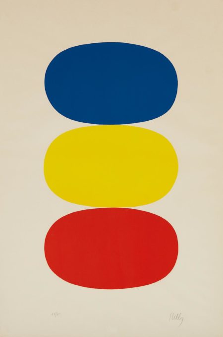 Blue And Yellow And Red-Orange-1965 Blue And Yellow And Red-Orange-1965