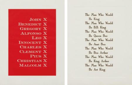 Kay Rosen - Palimpsest; And The Man-1991 Kay Rosen - Palimpsest; And The Man-1991