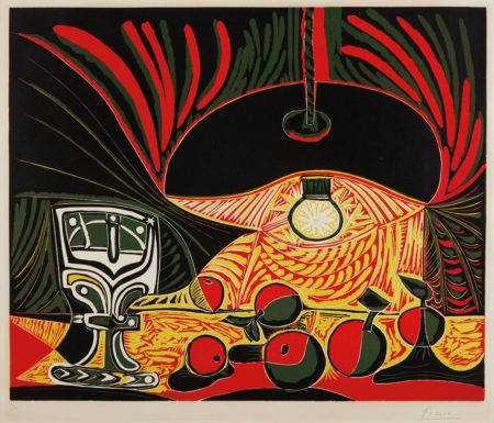 Nature Morte Au Verre Sous La Lampe (Still Life With Glass Under The Lamp)-1962 Nature Morte Au Verre Sous La Lampe (Still Life With Glass Under The Lamp)-1962