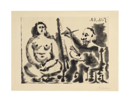Peintre Et Modele. IV-1963 Peintre Et Modele. IV-1963