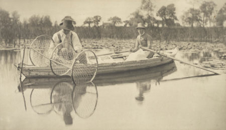 Peter Henry Emerson - Setting The Bow-Net, Pl. 2, From Life And Landscape On The Norfolk Broads-1886 Peter Henry Emerson - Setting The Bow-Net, Pl. 2, From Life And Landscape On The Norfolk Broads-1886