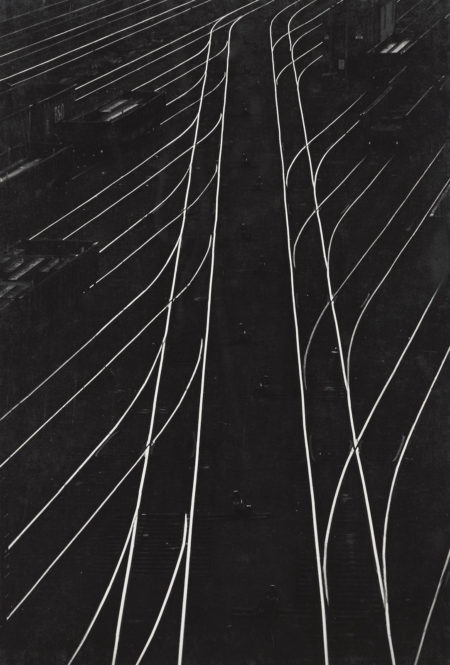 Railroad Tracks, Pittsburgh-1956 Railroad Tracks, Pittsburgh-1956
