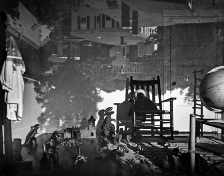 Abelardo Morell - Camera Obscura Image Of Brookline View In Bradys Room-1992 Abelardo Morell - Camera Obscura Image Of Brookline View In Bradys Room-1992