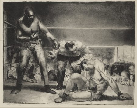 George Wesley Bellows - The White Hope (M. 96)-1921 George Wesley Bellows - The White Hope (M. 96)-1921