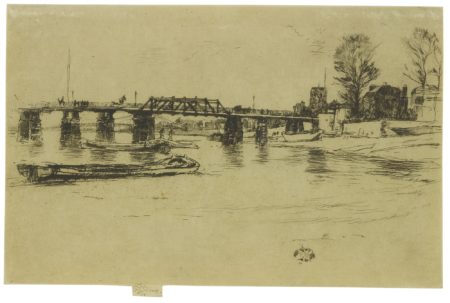 James Mcneill Whistler - Free Trade Wharf And Fulham: Two Prints (K. 163, 182; G. 171, 181)-1879 James Mcneill Whistler - Free Trade Wharf And Fulham: Two Prints (K. 163, 182; G. 171, 181)-1879